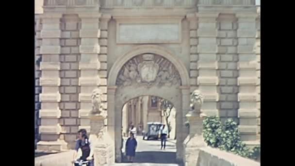 Κεντρική πύλη Mdina — Αρχείο Βίντεο