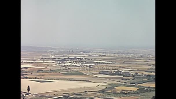 Luchtfoto van Malta — Stockvideo