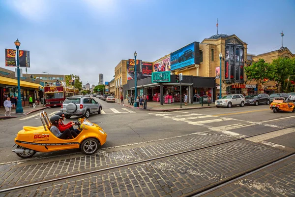 GoCar Cityscape São Francisco — Fotografia de Stock