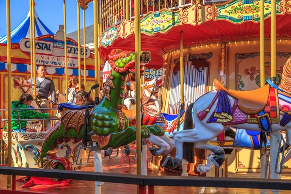 Carousel at Fisherman's Wharf — Stock Photo, Image