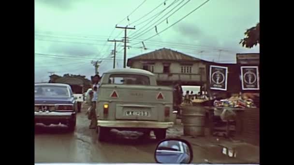 Emberek Lagos Nigéria — Stock videók