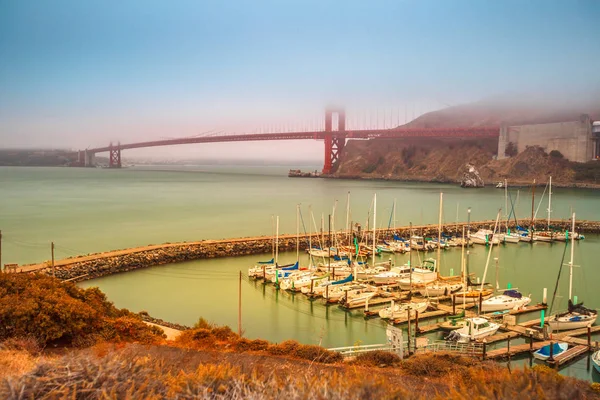 Golden Gate Köprüsü Sausalito — Stok fotoğraf