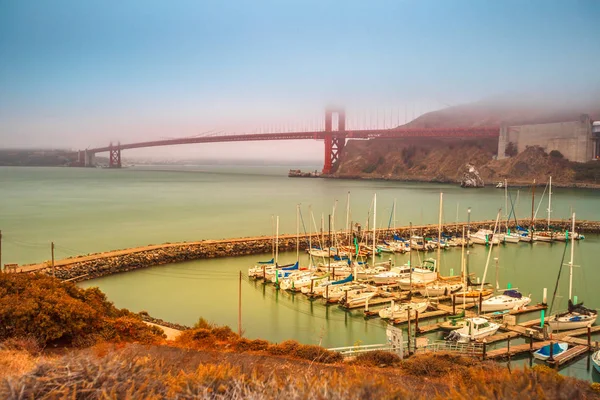 Golden Gate Bridge Sausalito — Stock Photo, Image