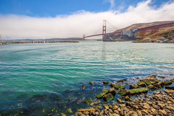 Golden Gate Bridge Sausalito — Stock fotografie