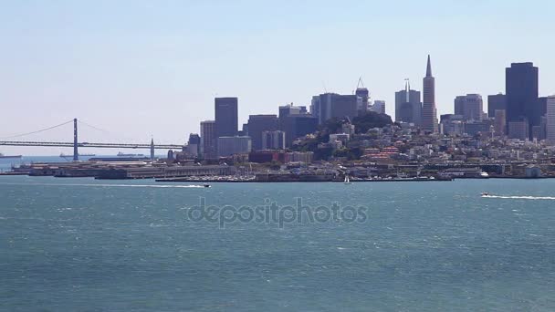 Panorama över San Francisco — Stockvideo