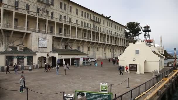 Penitenciaría de Alcatraz California — Vídeos de Stock