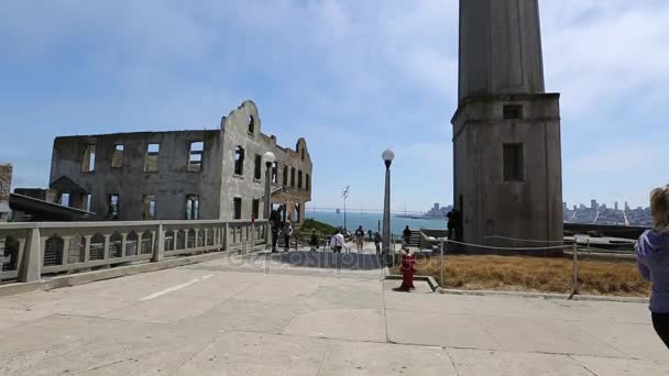 Águia Plaza de Alcatraz — Vídeo de Stock