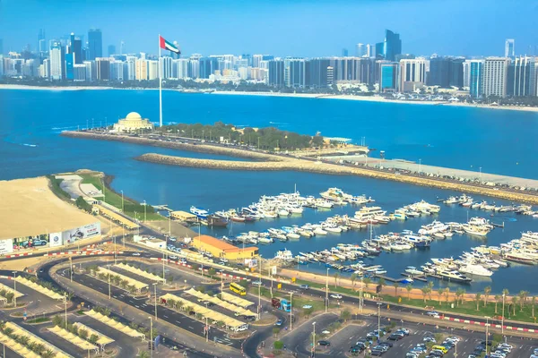 Marina de Abu Dhabi — Foto de Stock