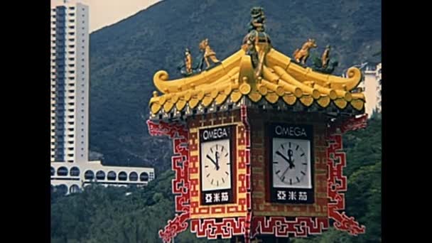 Tin Hau Tanrıça Tapınağı — Stok video
