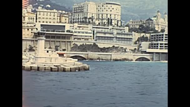 Hafen von Monte Carlo — Stockvideo