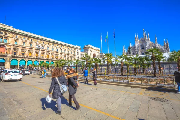 Palme a cupola di Milano — Foto Stock