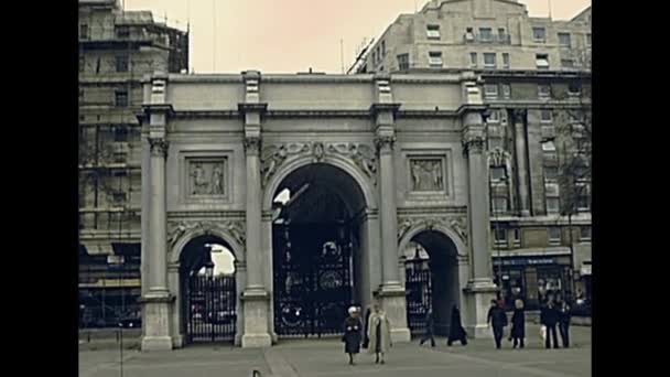 Arco di marmo Londra — Video Stock