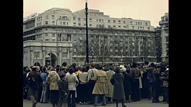 Мармурова арка площі — стокове відео