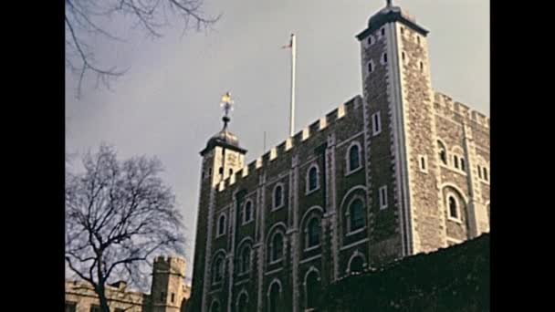 Londyńska Tower — Wideo stockowe