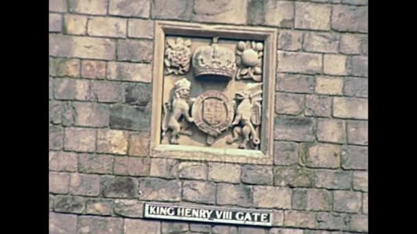 Ο βασιλιάς Henry Viii πύλη — Αρχείο Βίντεο