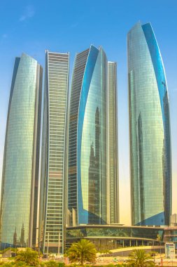 Etihad kuleleri Abu Dhabi