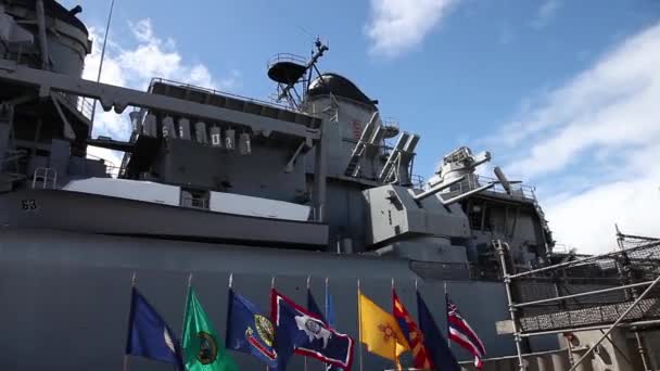 真珠湾の機関銃 — ストック動画