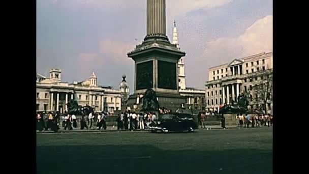 Columna Nelson Londres — Vídeos de Stock