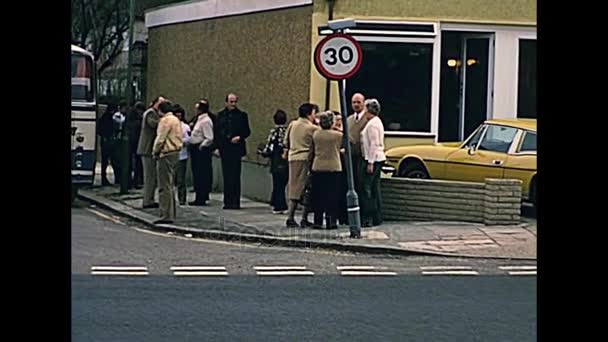 London classic car — Stock Video