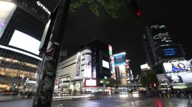 Shibuya gece zaman atlamalı