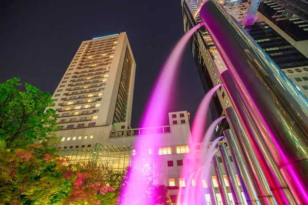 Umeda Sky Building Fountains — Stock Photo, Image