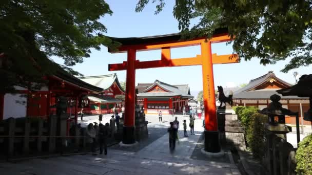 Fushimi Inari giriş — Stok video