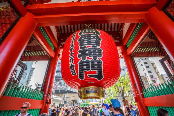 Kaminarimon πύλη Asakusa — Φωτογραφία Αρχείου