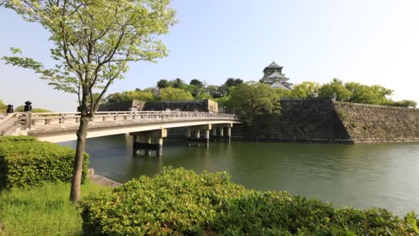 Gokurakubashi-Brücke im Zeitraffer — Stockvideo