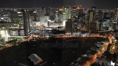 Osaka nightscape hava