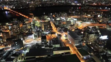 Osaka manzarası nightscape