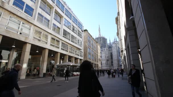 Milano Vittorio Emanuele II. — Stock videók