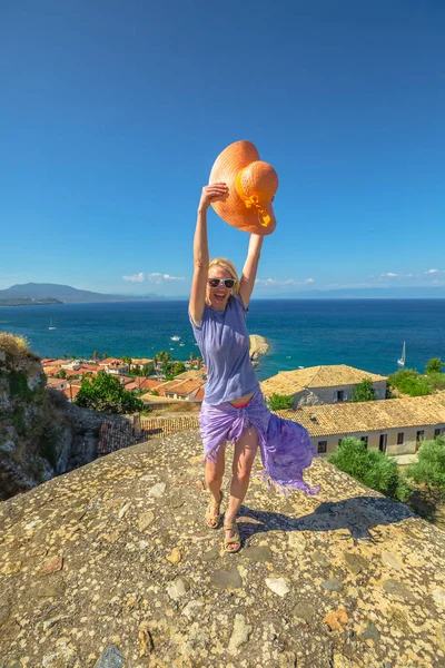 Menikmati liburan di Peloponnese — Stok Foto