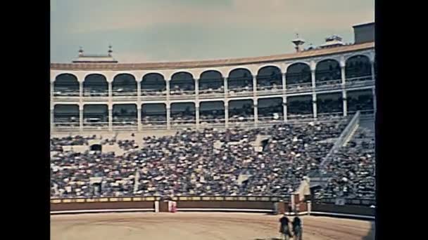 Las Ventas Madrid — Stok video