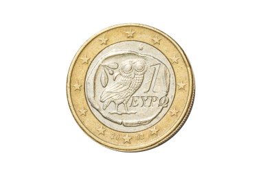 Yunan bir euro para