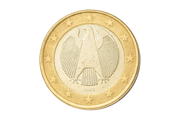 Deutschland Ein-Euro-Münze — Stockfoto