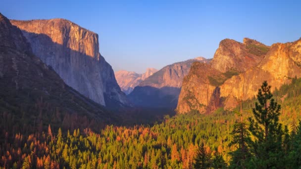 El Capitan Yosemite — Stock Video
