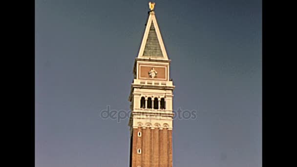 Torre de sino san marco — Vídeo de Stock