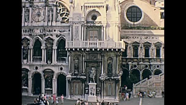 Palazzo Ducale vnitřní dvůr — Stock video