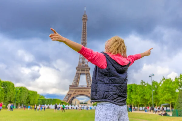 Paris seyahat kavramı — Stok fotoğraf