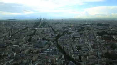 Paris hava cityscape
