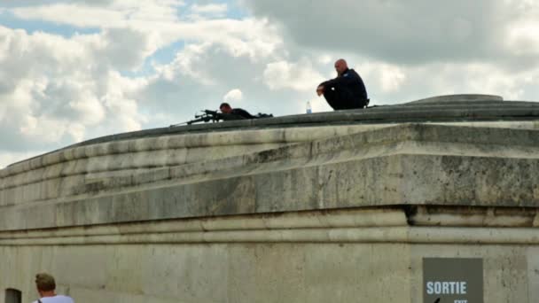 Tireurs d "élite d'Arc de Triomphe — Video