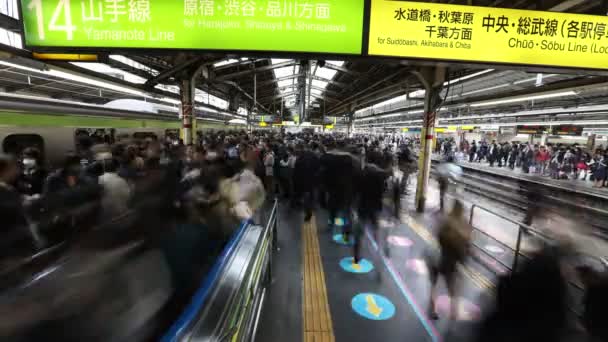 Rush hour time-lapse — Stockvideo