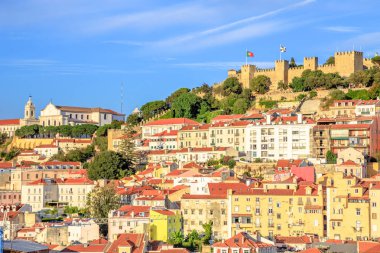alfama lizbon cityscape