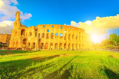 Colosseo sunset Roma