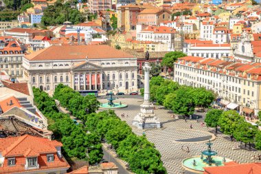 Rossio Meydanı hava