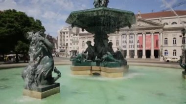 Rossio Meydanı Lizbon