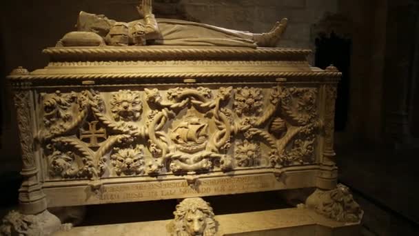 Vasco da Gama tomb — Stock Video