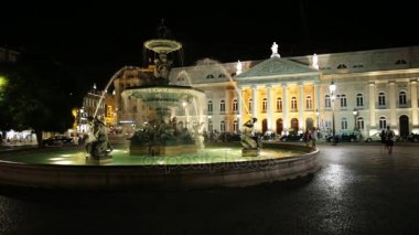 Rossio Meydanı Lizbon