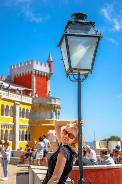 Wisatawan perjalanan Sintra — Stok Foto