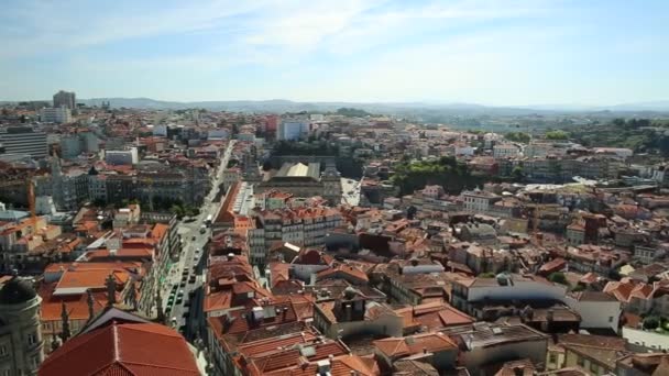 Vista aérea do Porto — Vídeo de Stock